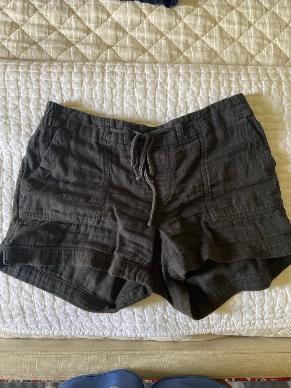 Old Navy Black Athletic Drawstring Shorts